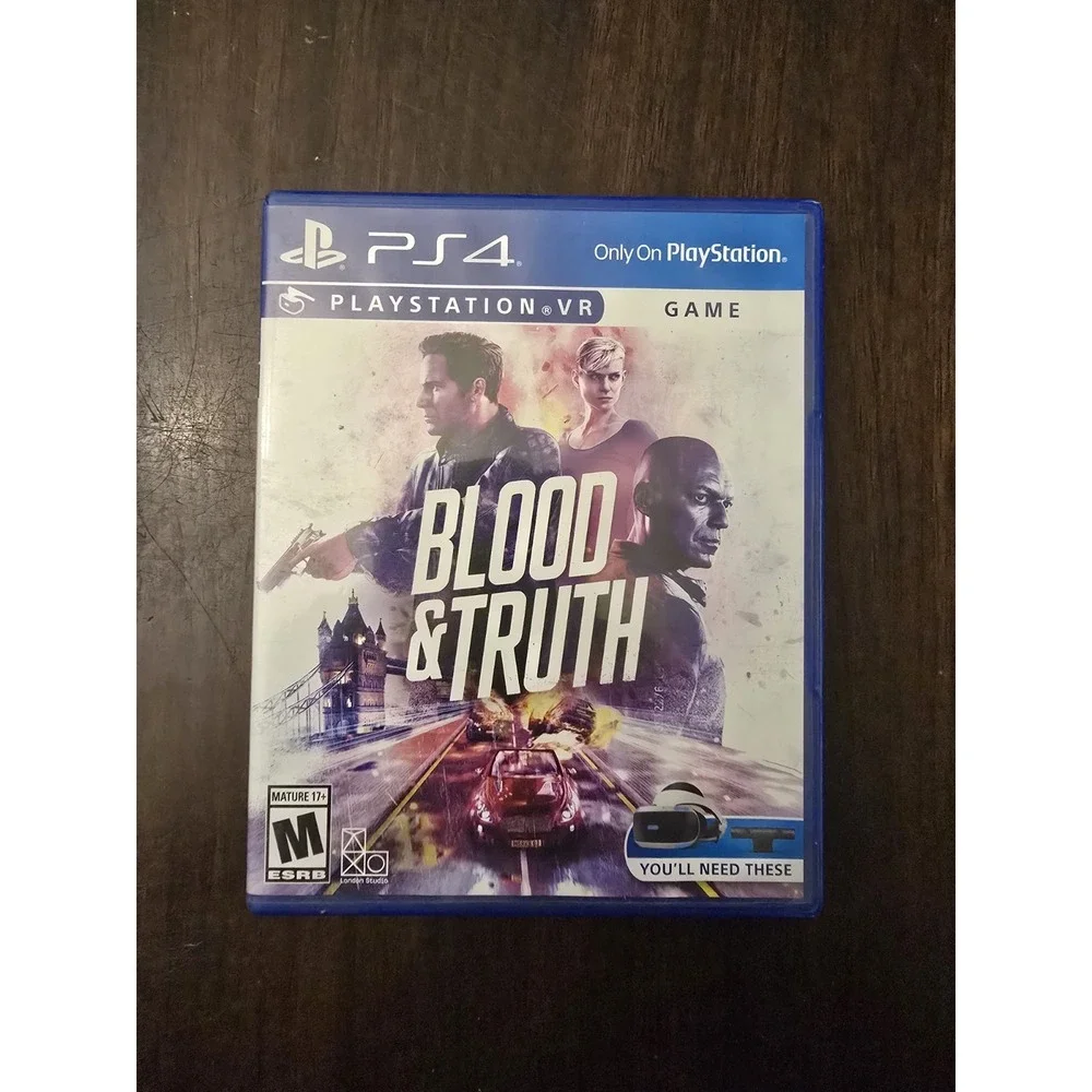 Psvr Ps4 Vr Blood And Truth Blood Truth Wikipedia